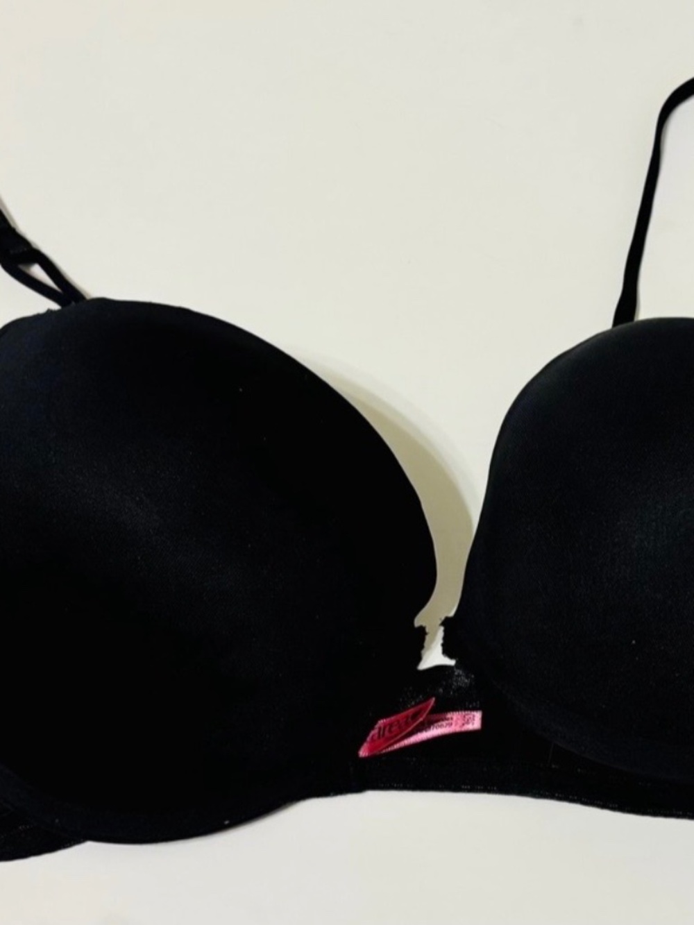Tarea by Rue 21 Black t-shirt Push Up Bra Size 36D